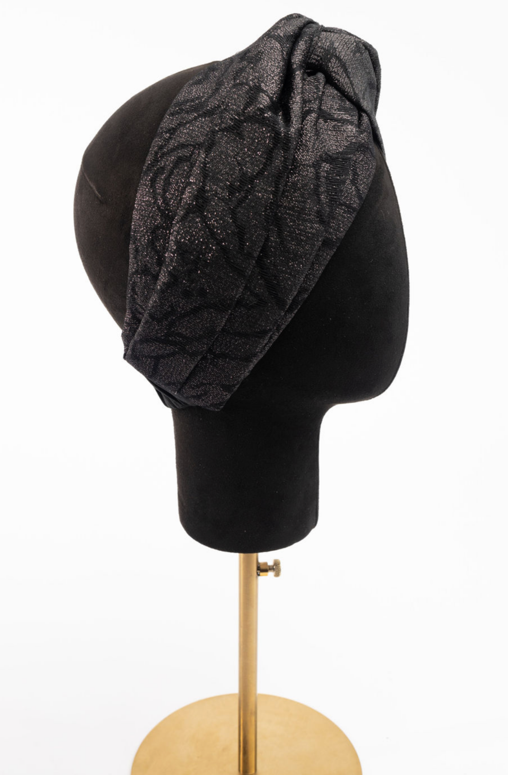 Floral Metallic Halo